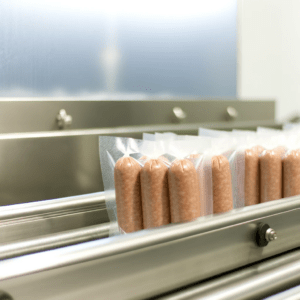 Comptage et conditionnement : Précision et efficacité dans l’emballage des saucisses